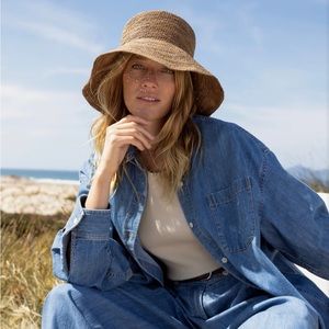 Jenni Kayne Wide Brim Raffia Hat